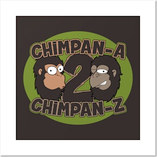 Chimpan-A 2 Chimpan-Z Posters and Art